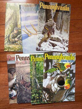Pennsylvania Game News Vintage Hunting Wildlife Magazine Lot 2017 Editions
